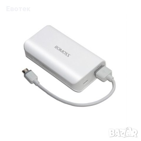 Външна батерия Romoss sailing 2, 5200mAh, USB, снимка 2 - Външни батерии - 41022230