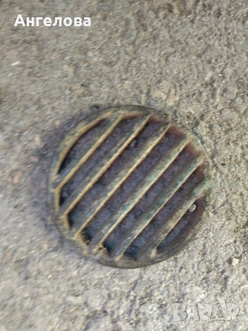 Бронзов капак за сифон, снимка 2 - ВИК - 53027629