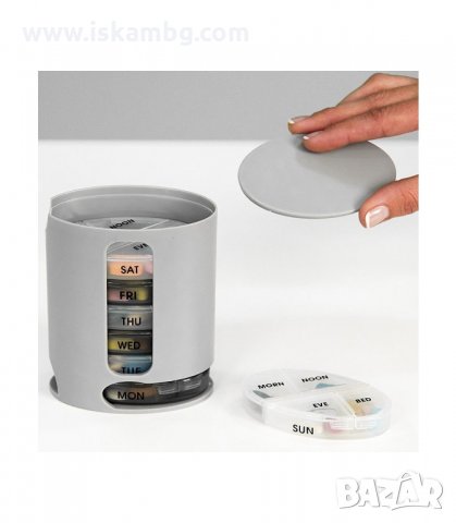 ОРГАНАЙЗЕР ЗА ХАПЧЕТА, ВИТАМИНИ И ДОБАВКИ PILL PRO - код 18312, снимка 5 - Други стоки за дома - 33979281