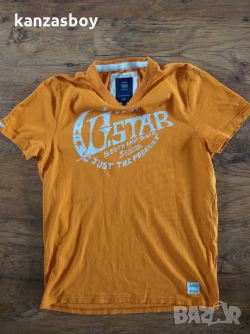 g-star fletcher - страхотна мъжка тениска, снимка 5 - Тениски - 35962390