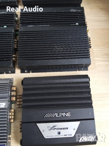 Лот 2 усилватели Alpine усилвател , снимка 7 - Аксесоари и консумативи - 52801978
