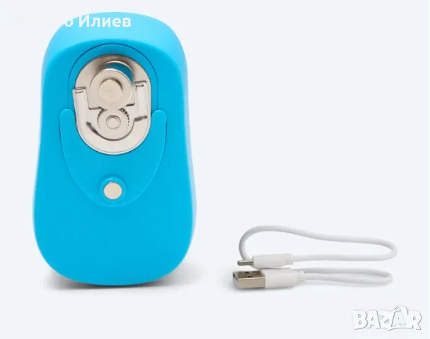Отварачка за консерви с USB Сива Синя, снимка 5 - Аксесоари за кухня - 56211623