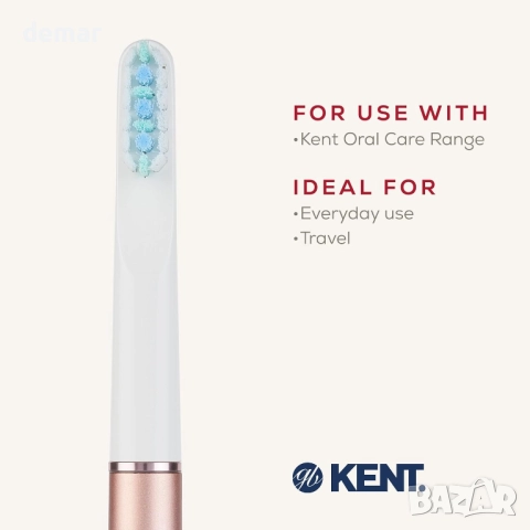 Електрическа четка за зъби Kent Brushes SONIK, акумулаторна, 3 режима, снимка 6 - Други - 52535258
