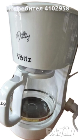Кафемашина Oliver Voltz Daisy, 700W, 1.25 л, Светлинен индикатор, снимка 2 - Аксесоари за кухня - 53124961