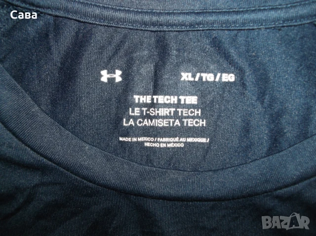 Тениски UNDER ARMOUR  мъжкаи,Л и ХЛ  /оранж и синя/, снимка 6 - Тениски - 46351726