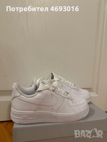 Бели маратонки Air Force 1, снимка 2 - Маратонки - 52906459