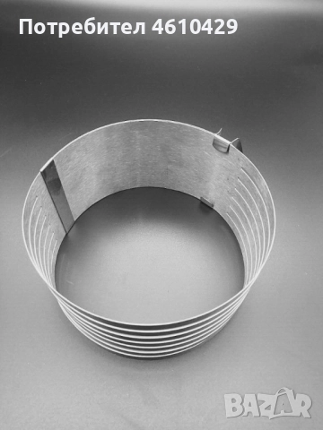 Форма за печива, от неръждаема стомана с процепи за равно изрязване на блатове - 2бр в комплект, снимка 4 - Съдове за готвене - 52319529