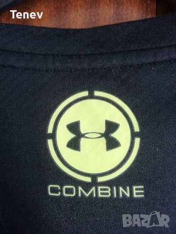 Under Armour Combine HeatGear Loose оригинална тениска фланелка размер XL, снимка 3 - Тениски - 41896072