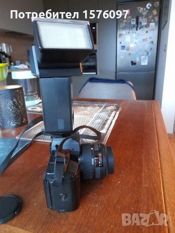 Куфар с фотоапарат Yashica 200 с обектив Yashica 35-70mm f/3.3-4.5 Macro, снимка 6 - Фотоапарати - 52730836