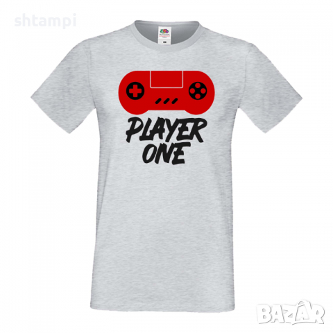 Мъжка тениска Player One ver1, снимка 4 - Тениски - 36193329