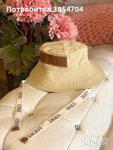 LOEWE Fisherman canvas hat*Шапка, снимка 12 - Шапки - 44336516