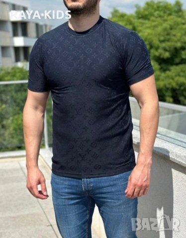 Мъжки тениски от пресован памук, снимка 8 - Тениски - 53711310