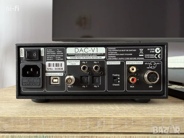 Naim DAC-V1 PreAmp / DAC, снимка 9 - Ресийвъри, усилватели, смесителни пултове - 56269312