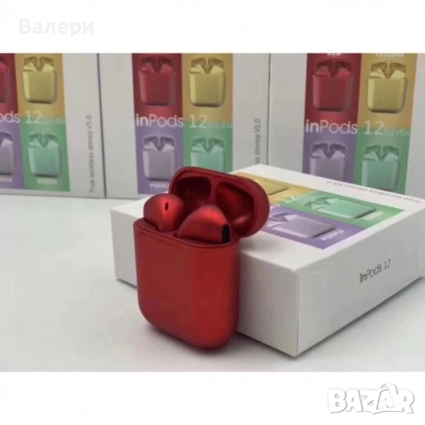 Безжични слушалки InPods 12, снимка 4 - Слушалки, hands-free - 53209981