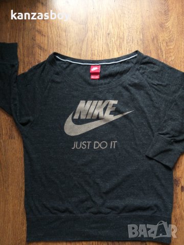 NIKE GYM VINTAGE CREW - страхотна дамска блуза КАТО НОВА , снимка 5 - Спортни екипи - 40714870