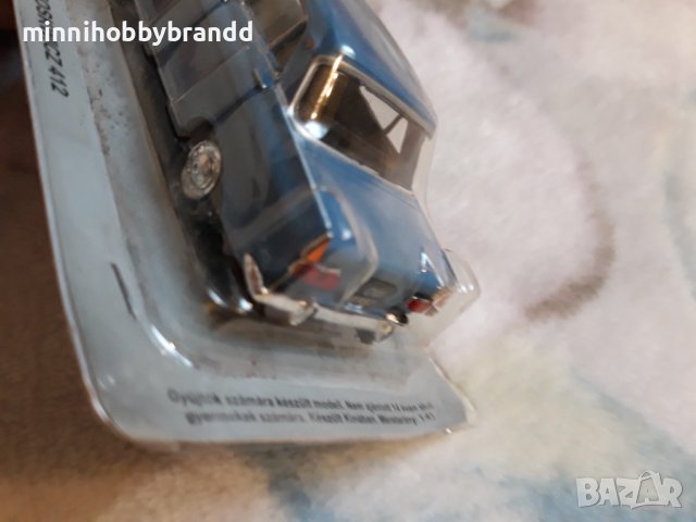 Moskvich 412 1.43 Deagostini Москвич 412 Син в 1.43 мащаб на Деагостини, снимка 11 - Колекции - 41023728