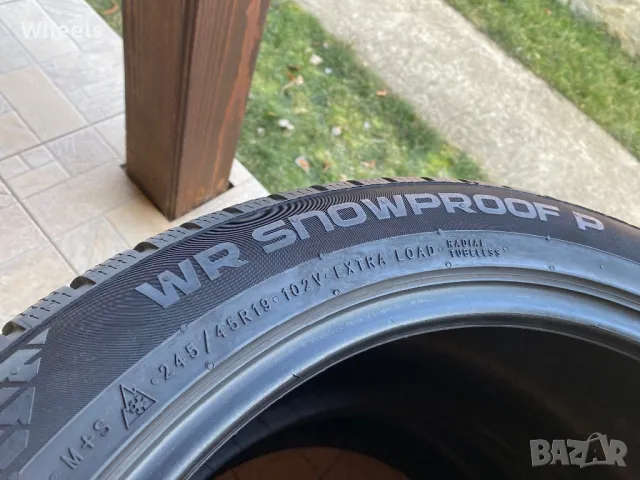 2бр. Зимни гуми 245/45/19 Nokia WR SnowProof P 102V XL DOT4321, снимка 6 - Гуми и джанти - 49096764