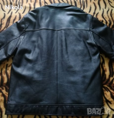 Продавам/Бартер Черно Яке от Естествена Кожа Wilsons Leather, снимка 3 - Якета - 40300282