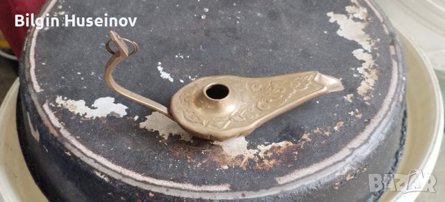 Лампа на Аладин от месинг., снимка 3 - Други ценни предмети - 41471345