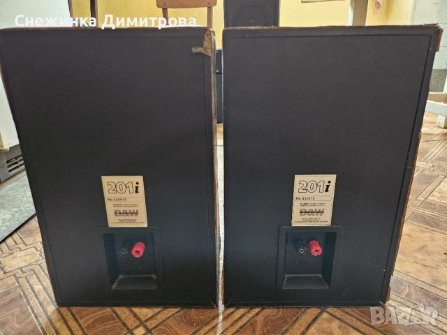 Тонколони B&W 201i, снимка 7 - Тонколони - 51109186