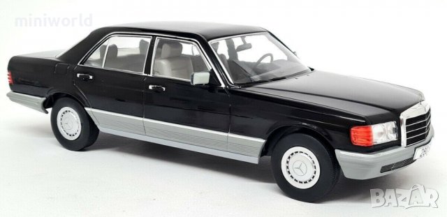 Mercedes-Benz 280 SE W126 1979 - мащаб 1:18 на MCG моделът е нов в кутия, снимка 3 - Колекции - 40036142