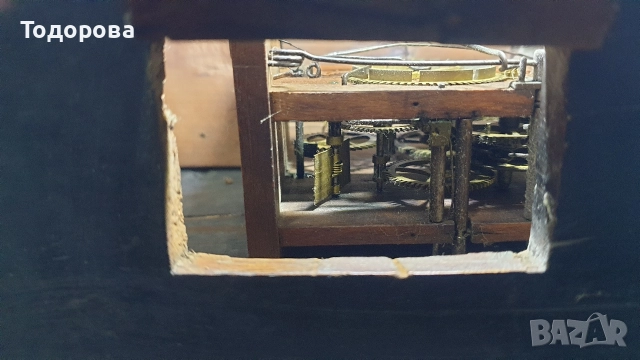 Старинен стенен часовник с формата на иконостас , снимка 11 - Антикварни и старинни предмети - 30990217