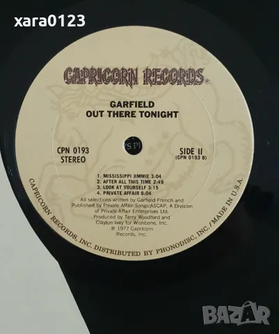Garfield – Out There Tonight, снимка 4 - Грамофонни плочи - 50212759