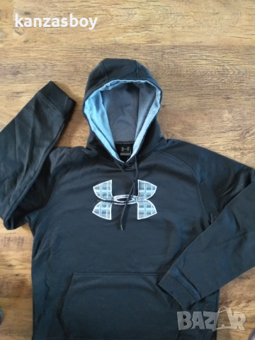 under armour - страхотно мъжко горнище Л, снимка 3 - Спортни дрехи, екипи - 44641616