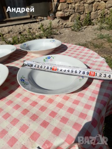 Стара порцеланова чиния,чинии #7, снимка 5 - Антикварни и старинни предмети - 33950692