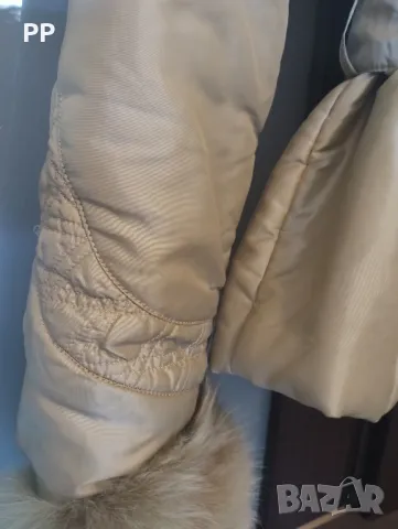 Дамско палто с естествен пух, снимка 8 - Палта, манта - 49270453