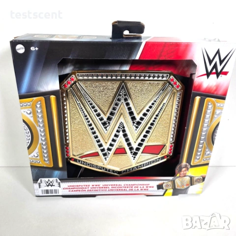 Чисто нов Шампионски пояс колан WWE Undisputed Championship - световната неоспорима титла в кеча , снимка 7 - Фигурки - 53425310