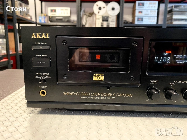 Висококачествен дек Akai, снимка 4 - Декове - 53111471