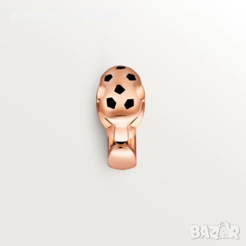 CARTIER Panthere de Cartier Rose Gold Black Дамски Пръстен, снимка 10 - Пръстени - 52821406