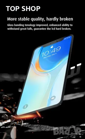 Нов Дисплей за iPhone XR с лепенка и протектор за екран Комплект за ремонт Айфон части, снимка 6 - Резервни части за телефони - 49567225