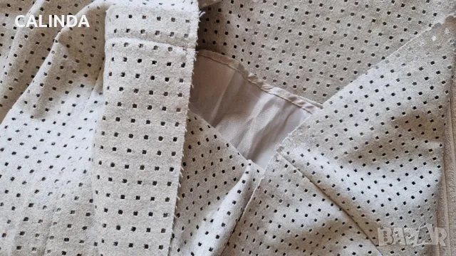 Zara разкроена пола кремав цвят, снимка 4 - Поли - 47752073