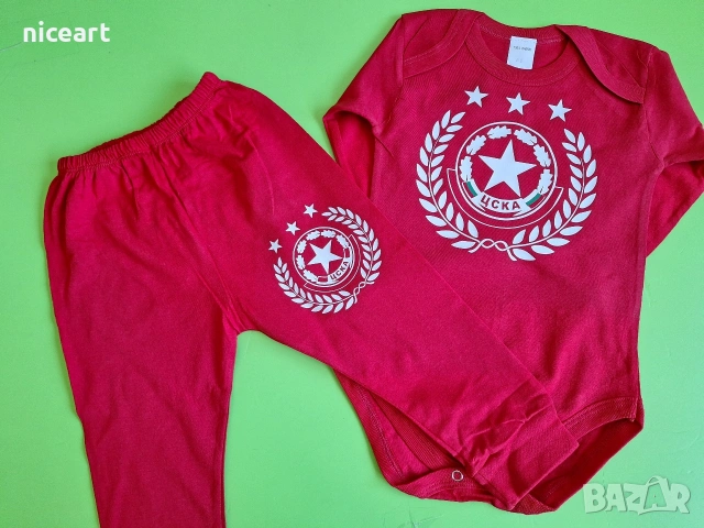 Бебешко боди на ЦСКА, снимка 8 - Бодита за бебе - 53446284