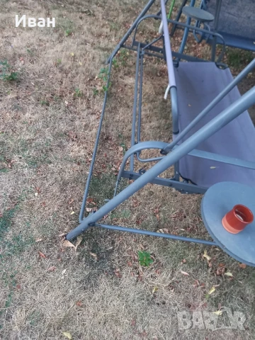 Голяма люлка 2в1, снимка 2 - Градински мебели, декорация  - 51313490