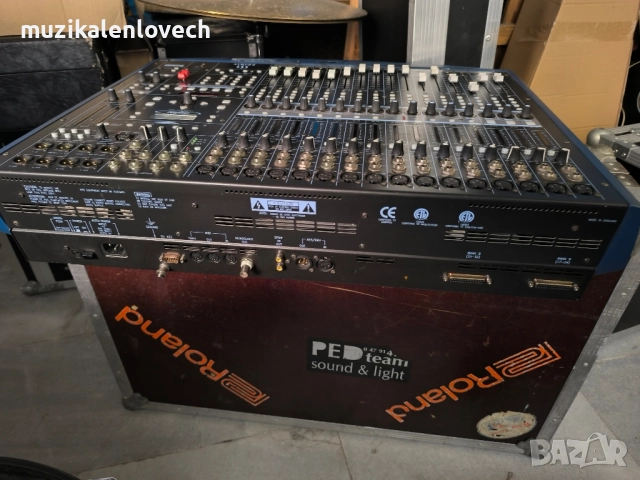 Spirit 324 LIVE DIGITAL 16 Channel Mixer by Soundcraft дигитален аудио смесител миксер + кейс, снимка 12 - Ресийвъри, усилватели, смесителни пултове - 51634804