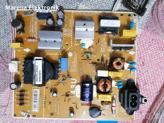 LG 43UK6470 на части: m.board-EAX67872805 (1.1), захранване: EAX67209001(1.5), снимка 3 - Части и Платки - 48178724