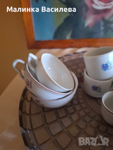 малки порцеланови чашки , снимка 12 - Чаши - 51987359