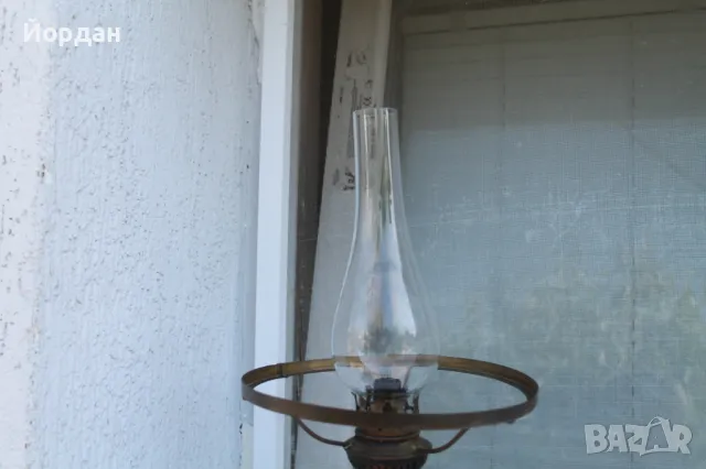 Стара газена лампа , снимка 7 - Антикварни и старинни предмети - 50380097