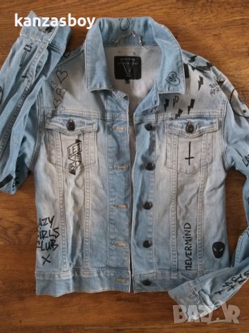 SEVEN SISTERS дамско дънкено яке размер XS