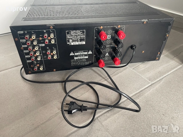🎶 Pioneer A-676 – Стерео усилвател | Отлично състояние, снимка 3 - Ресийвъри, усилватели, смесителни пултове - 53139506