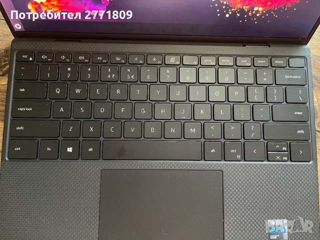 Лаптоп Dell XPS 9310 13,4 Inch Intel i7-1185G7 Като НОВ, снимка 2 - Части за лаптопи - 51956106