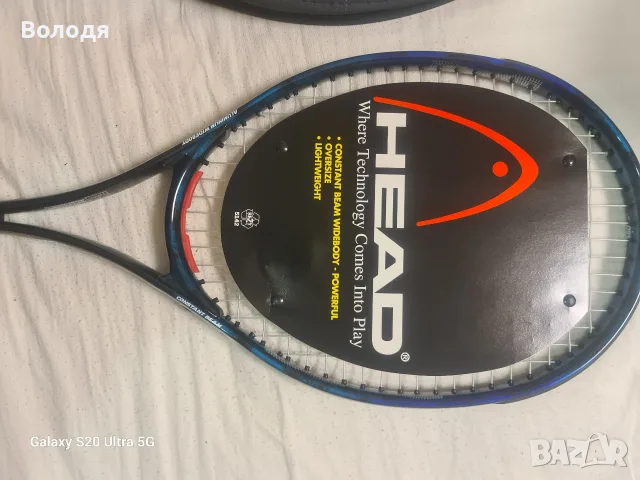 Чисто нова тенис ракета HEAD Domination 660 с оригинален калъф – L3