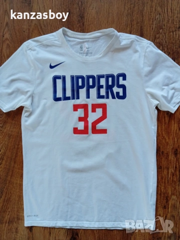 nike los angeles clippers - мъжка баскеболна тениска КАТО НОВА М, снимка 4 - Тениски - 53711538