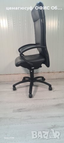 Офис кожен Геймарски въртящ стол внос от германия , снимка 4 - Столове - 42478346