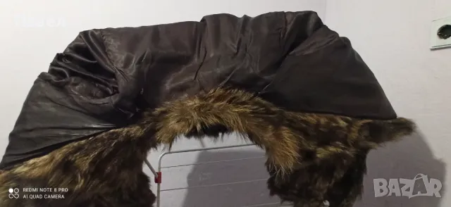 Дамско кожено палто , снимка 4 - Палта, манта - 49197634