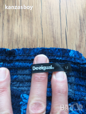 desigual - страхотна дамска блуза КАТО НОВА, снимка 7 - Блузи с дълъг ръкав и пуловери - 36357959