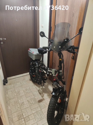 Сгъваем електрически велосипед за възрастни , снимка 4 - Велосипеди - 53471266